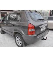 Фаркоп (ТСУ) для HYUNDAI Tucson (JM) 2004-2010 съемный шар на двух болтах 1.5тонны Босал